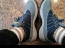 俊步（JUNBU）勞保鞋男士透氣鋼包頭防砸防刺輕便工作焊工采購安全鞋A2156-1 44 曬單實(shí)拍圖