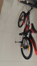 鳳凰（Phoenix）兒童自行車(chē)山地車(chē)男女學(xué)生腳踏車(chē)6-15歲童車(chē) 霸道 黑紅色 22寸 曬單實(shí)拍圖