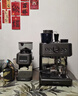 Barsetto百勝圖小型咖啡機意式濃縮家用半自動(dòng)帶秤配套專(zhuān)業(yè)磨豆機研磨咖啡豆一體研磨三合一BAE-M3黑色套裝 曬單實(shí)拍圖