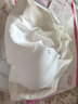 婷美【蠶絲抑菌】少女文胸運動(dòng)內衣防震提拉發(fā)育期初高中生固定杯白L 曬單實(shí)拍圖
