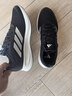 阿迪達斯（adidas）男鞋跑步鞋春夏戶(hù)外休閑防滑運動(dòng)鞋 一號黑/亮白/深麻灰 42.5 曬單實(shí)拍圖