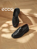 愛(ài)步（ECCO）樂(lè )福鞋女 26年春季新款圓頭休閑皮鞋 都市維也納231333 黑色38 曬單實(shí)拍圖