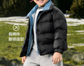 巴拉巴拉童裝兒童羽絨服男女童2025新款寶寶冬裝拼接外套三防保暖上衣百搭 曬單實(shí)拍圖