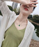 黛若帝王綠翡翠色冰種祖母玉髓吊墜葫蘆珠寶項鏈送女友實(shí)用生日禮物 綠玉髓+國檢證書(shū)+精美禮盒 曬單實(shí)拍圖