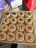 勝旅象棋50號實(shí)木大號中國象棋折疊便攜棋盤(pán)套裝配入門(mén)書(shū)籍 曬單實(shí)拍圖