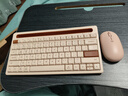 B.O.W 航世 K150 ipad藍牙鍵盤(pán)鼠標套裝pro帶卡槽辦公鍵鼠 男女生適用安卓ipad平板筆記本電腦無(wú)線(xiàn)鍵鼠 奶咖色【三藍牙鍵盤(pán)+粉鼠標】丨支持多設備連接 曬單實(shí)拍圖