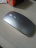拉拓適用于戴爾筆記本無(wú)線(xiàn)藍牙鼠標g5游匣g15辦公原裝靜音充電靈越g3電腦便攜無(wú)聲女生男生通用 磨砂手感【電量藍牙三模版】靜音-充電鼠標-太空銀 曬單實(shí)拍圖
