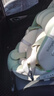 Prigel舒安pro新生嬰幼兒寶寶兒童安全座椅可坐可躺車(chē)載汽車(chē)用0-6-12歲 舒安pro 奶油青提(不窩脖設計+單手旋轉+175°大躺角) 曬單實(shí)拍圖