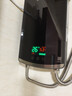 志高（CHIGO）即熱式電熱水器超薄小廚寶 6500W變頻恒溫智能省電出租房家用洗澡免儲水 黑色 包安裝 KBR-B65 曬單實(shí)拍圖