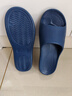 潔麗雅（Grace）足弓支撐拖鞋男士夏季2026新款居家室內按摩浴室洗澡防滑涼拖鞋女 藏青色 42-43 【適合41-42碼】 曬單實(shí)拍圖
