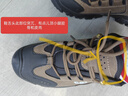 CAT登山鞋新款男士真皮防滑防水耐磨爬山徒步戶(hù)外旅游運動(dòng)鞋 卡其 41 曬單實(shí)拍圖