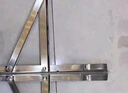 貝石空調支架 通用2.0mm加厚201不銹鋼空調外機支架掛架托架適用于小米格力美的海爾TCL等空調架1-1.5P 曬單實(shí)拍圖