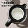 京東京造保溫壺 燜茶暖水壺【陶瓷內膽】茶水分離辦公室泡茶悶泡壺 灰色1L 曬單實(shí)拍圖