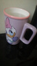 迪士尼可愛(ài)喝水高顏值馬克杯卡通辦公室家用陶瓷杯子咖啡情侶水杯 米奇-樂(lè )迪直身杯（無(wú)禮盒） 曬單實(shí)拍圖