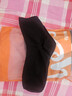 宜而爽【10A抑菌防臭】 男士襪子男春季夏天中筒襪春夏休閑棉襪黑色10雙 曬單實(shí)拍圖
