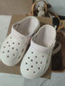 QYCKABY醫用手術(shù)室拖鞋女款夏季外穿2026新款厚底eva防滑防臭護士洞洞鞋 白粉 38-39 正碼【內長(cháng)245mm】 曬單實(shí)拍圖