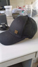 啄木鳥(niǎo)（TUCANO）男士帽子四季新款加大加深硬頂棒球帽大頭圍時(shí)尚鴨舌帽 黑色 均碼 可調節 曬單實(shí)拍圖