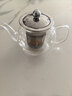 金灶（KAMJOVE） 600ML茶壺 耐熱玻璃茶壺不銹鋼過(guò)濾內膽泡茶壺 花茶壺煮茶壺A-07 曬單實(shí)拍圖