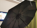 京東京造黑武士pro全自動(dòng)雨傘自動(dòng)折疊傘便攜遮陽(yáng)男士晴雨兩用10骨 曬單實(shí)拍圖