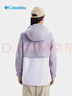 Columbia哥倫比亞戶(hù)外女子上衣銀點(diǎn)防水沖鋒衣運動(dòng)徒步外套XR3853 551 珍珠紫拼淺紫 L (165/88A) 曬單實(shí)拍圖