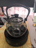 泥也煮茶壺套裝電陶爐煮茶器煮茶壺蒸煮一體煮茶爐套裝玻璃燒水壺泡茶 曬單實(shí)拍圖