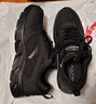 安踏男鞋運動(dòng)鞋男春夏季男士軟底網(wǎng)面透氣跑步鞋休閑鞋皮面防水鞋子男 【熱賣(mài)推薦款春季新款男鞋】黑色 39 （6.5碼） 曬單實(shí)拍圖