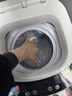 奧克斯（AUX）迷你洗衣機 全自動(dòng)小型嬰兒兒童寶寶內衣波輪洗衣機 帶甩干烘干洗脫一體 【國補】4KG洗脫容量白色【母嬰專(zhuān)用】 波輪 曬單實(shí)拍圖
