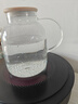 美斯尼 玻璃茶壺泡茶壺花果茶冷飲涼水壺加厚耐熱燒水壺家用茶具套裝 單壺 ( 4-6人 ) 1600ml 曬單實(shí)拍圖