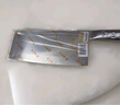 十八子作廚師專(zhuān)用菜刀 不銹鋼刀具飛球系列1號斬切刀P01【彩盒裝】 曬單實(shí)拍圖