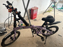 Jeep吉普折疊自行車(chē)帶娃母子車(chē)20寸男女城市通勤折疊車(chē)親子車(chē)-愛(ài)L200 香芋紫【車(chē)+寶寶座椅】經(jīng)典款-鋁合金車(chē)架 20寸（建議身高145-185CM） 7速 曬單實(shí)拍圖