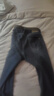 拇指白小牛秋冬新品男士牛仔褲暖柔直筒牛仔九分褲保暖加厚彈力舒適耐穿 深藍 34 曬單實(shí)拍圖