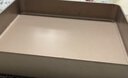 十色生活28×28方形蛋糕卷模具毛巾卷烤盤(pán)烤箱用不粘雪花酥盤(pán)家用烘焙工具 曬單實(shí)拍圖