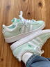 adidas「T頭鞋」BARREDA板鞋德訓鞋男女阿迪達斯輕運動(dòng) 薄荷綠/漢玉白/樹(shù)脂黃   38 曬單實(shí)拍圖