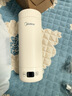 美的（Midea）便攜電熱水杯加熱杯電熱水壺保溫燒水杯350ml迷你旅行出差沖奶泡茶智能恒溫316L不銹鋼MK-DB35X22 曬單實(shí)拍圖