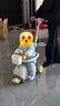 babycare雙子滑板車(chē)兒童滑板車(chē)1-3-8歲多功能寶寶可坐遛娃神器禮物 星屑灰 曬單實(shí)拍圖