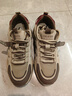 鴻星品斷碼踩屎感真皮厚底老爹鞋女新款春夏小碼34運動(dòng)鞋軟底跑步鞋 棕色升級版 38 曬單實(shí)拍圖