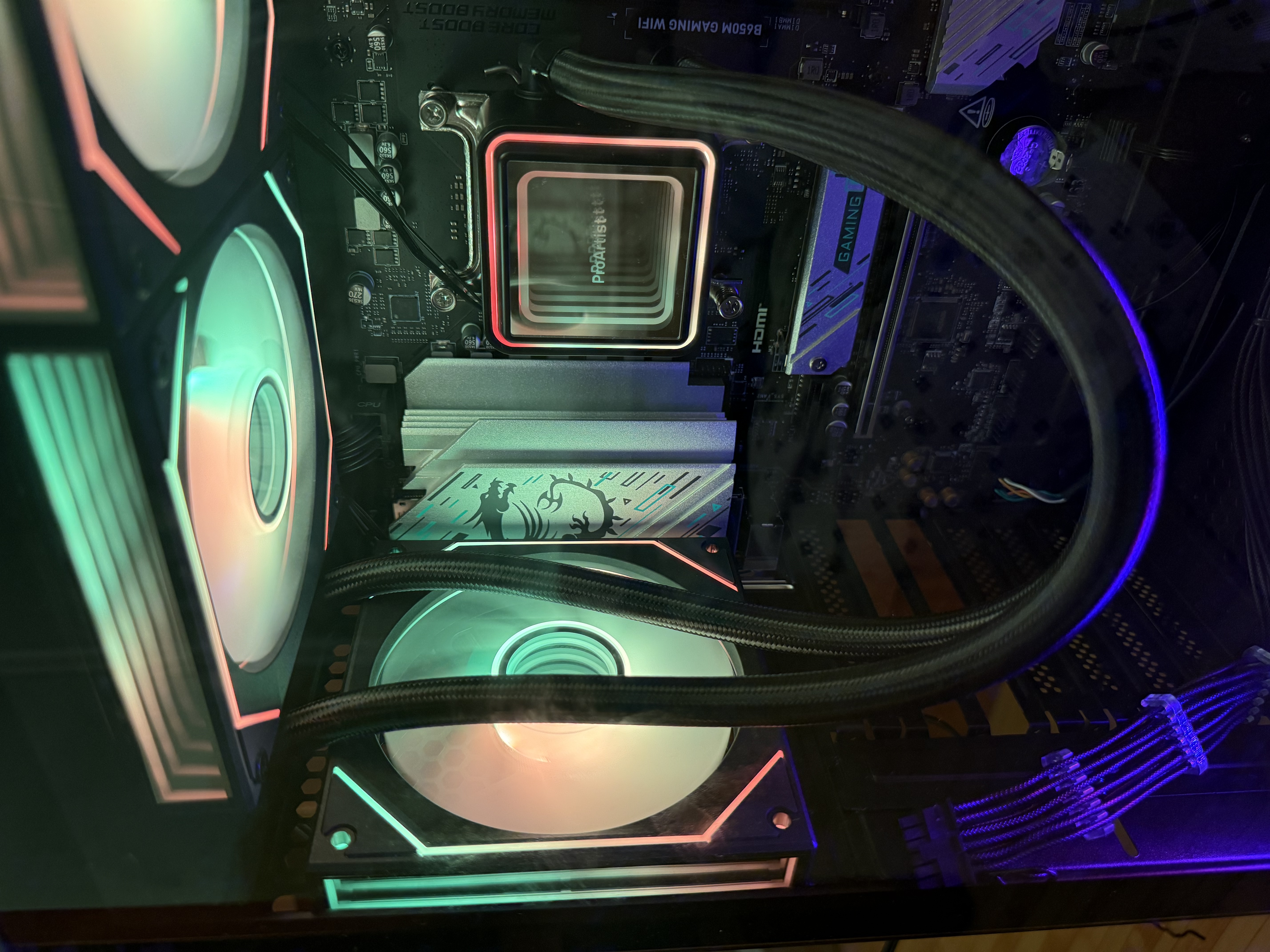 微星AMD全家桶銳龍7 7800X3D/5060TI/5070TI顯卡組裝電腦電競游戲臺式主機直播設計剪輯AI繪畫整機 7800X3D+集成顯卡丨一 曬單實拍圖