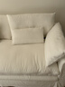 思納博懷抱沙發(fā)棉麻布藝客廳小戶(hù)型可拆洗沙發(fā)床法式奶油風(fēng)白色三人沙發(fā) 【280*90*90】云粒子承托系統·5年內塌陷免費換新 【雨露白】天然親膚棉麻·可拆洗 曬單實(shí)拍圖