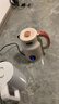 萬(wàn)利達（Malata）燒水壺電熱水壺電水壺便攜家用全自動(dòng)小不銹鋼大容量雙層防燙自動(dòng)斷電 3L 米白色智能保溫 曬單實(shí)拍圖
