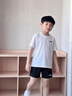 李寧兒童運動(dòng)套裝2026夏季新款速干兩件套冰絲透氣短袖短褲男童運動(dòng)服 白色小標速干套裝 160 cm 曬單實(shí)拍圖