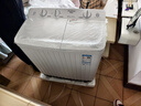 榮事達洗衣機半自動(dòng)家用大容量雙桶雙缸波輪洗衣機脫水雙筒 半自動(dòng)洗衣機以舊換新 11.6公斤洗+脫【洗8KG+脫3.6KG】 曬單實(shí)拍圖