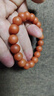石玥珠寶收藏級10-11mm保山南紅瑪瑙手串轉運珠手鏈男女士款 水晶瑪瑙 曬單實(shí)拍圖
