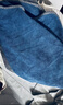 悅卡（YUECAR）洗車(chē)毛巾擦車(chē)抹布專(zhuān)用洗車(chē)毛巾細纖維加厚吸水毛巾大號160*60藍色 曬單實(shí)拍圖
