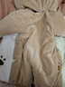 迪迪熊日記（DIDIXIONGRIJI）新生兒衣服冬季夾棉加厚嬰兒衣服0-3月寶寶厚款棉服外出抱衣冬裝 暖絨只喝奶 73cm 適合12-14斤內身高63-70cm 曬單實(shí)拍圖