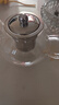 喬艾蘇 玻璃沏茶壺耐高溫加厚過(guò)濾泡茶家用加熱花茶壺800ml KC1601 曬單實(shí)拍圖