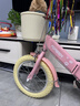 永久（FOREVER）兒童自行車(chē)3-4-6-10歲寶寶腳踏車(chē)男孩女孩童車(chē)折疊單車(chē)14寸 曬單實(shí)拍圖