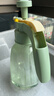 九千谷噴壺 氣壓式大容量塑料洗車(chē)澆花園藝噴霧器 1.5L 透明奶綠3248 曬單實(shí)拍圖