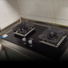 海爾（Haier）燃氣灶天然氣灶具雙灶嵌入式臺嵌兩用5.2KW大火力780MM寬頻面板鋼化玻璃Q2BE56(12T) 曬單實(shí)拍圖