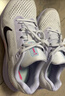 耐克NIKE女 上馬限定 WINFLO 11 減震跑步運動(dòng)鞋IM6685-159白藍紫37.5 曬單實(shí)拍圖