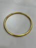 開(kāi)元珠寶足金黃金999古法素圈手鐲傳承純金鐲子生日禮物送女友 精品禮盒（定制克重圈口聯(lián)系客服-單拍不發(fā)貨） 曬單實(shí)拍圖